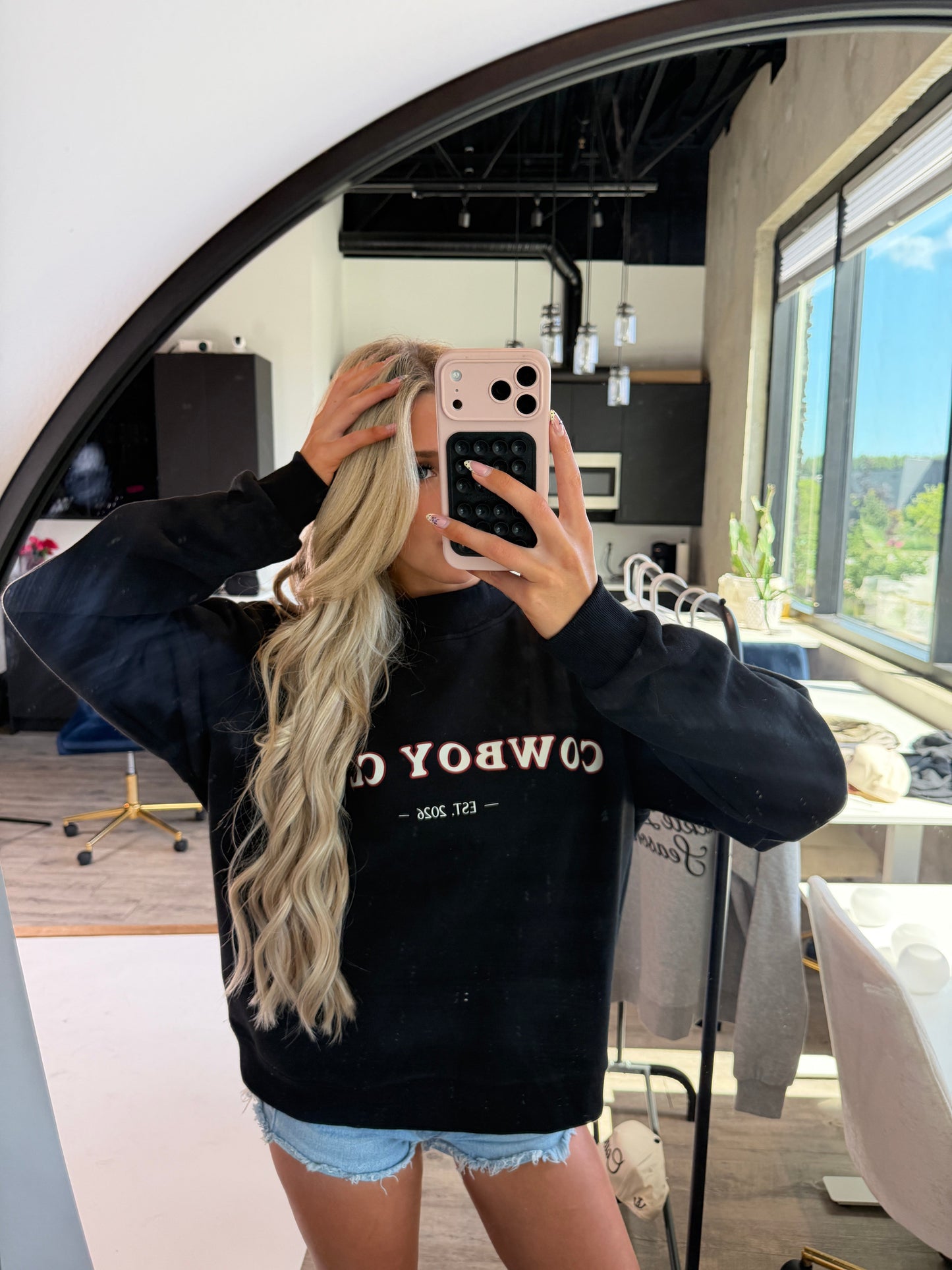Cowboy Club Crewneck